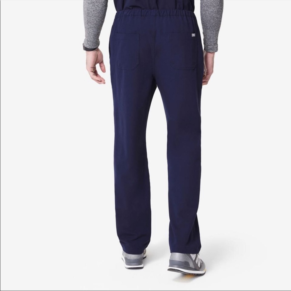 Figs Pisco Navy Blue Scrub Pants Sz L - Picture 3 of 10